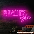 thumbnail image 2 of Handmadetneonsign Beauty Salon Neon Sign, Salon Led Light, Spa Wall Art Decor, Salon Business Logo 69241, 2 of 5