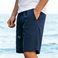 thumbnail image 4 of KPOPLK Mens Casual Shorts Cotton Drawstring Shorts Summer Beach Stretch Twill Chino Golf Shorts S-5XL Size XL,Navy, 4 of 6