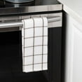 thumbnail image 4 of Fabstyles Cotton Solo Waffle Weave Kitchen Towels, Extra Large Dish Cloths, Super Absorbent and Quick Dry Tea Towels with Hanging Loop, 18x28 Inches, Set of 4, 4 of 5
