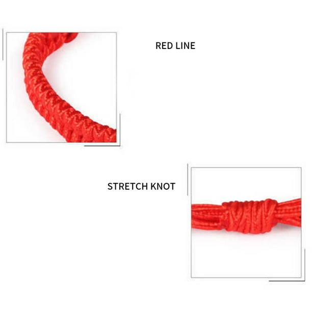 Lucky red shop line bracelet