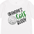 thumbnail image 4 of Inktastic Grandpa's Golf Buddy with Golf Ball Boys or Girls Long Sleeve Toddler T-Shirt, 4 of 5