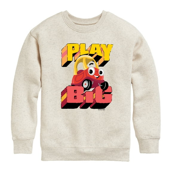 Little Tikes - Original - Play Big - Toddler & Youth Crewneck Fleece Sweatshirt