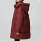 thumbnail image 3 of Parkas de manga larga para mujer, color liso, manga larga, gruesa, holgada, con capucha, desmontable, chaqueta de invierno de manga larga, chaqueta de manga larga, parkas de manga larga, parte superio, 3 of 3
