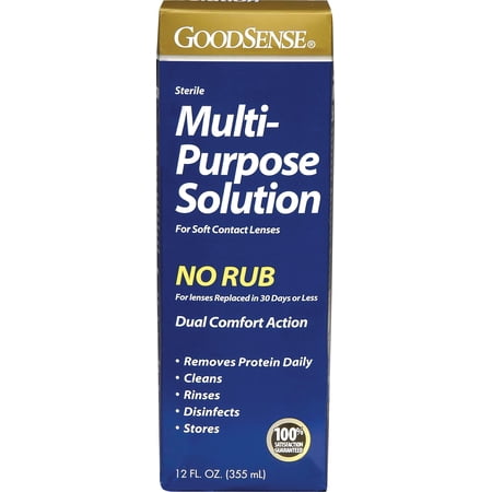 Multi-purpose Saline Solution For Soft Contact Lenses, 12 Oz. Part No. Kc00020 (1/ea)