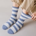 thumbnail image 3 of Whataatahia Calcetines para dormir Calcetines para el hogar Calcetines de piso acolchados de terciopelo coral, 3 of 5