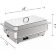 thumbnail image 2 of Electric Chafing Dish Set, 1 x 1/1 Pan, silver, 2 of 6