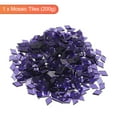 thumbnail image 3 of 200g Mosaic Tiles Rhombus Shape Glass Mosaic Tiles Stained Mosaic Glass for Art Crafts DIY Projects Deep Blue, 3 of 5