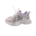 thumbnail image 2 of Willtoo Kids Fashion Chunky Sneakers Lightweight Breathable Mesh Shoes Toddler Walking shoes with Hook & Loop and Lace Up Running Shoes Athletic Sports Shoes for Boys Girls, 2 of 5