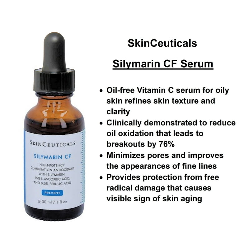 SkinCeuticals Silymarin CF Serum 1.0 fl oz (30ml) - Walmart.com