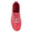 thumbnail image 4 of Lunar Womens Evie Leather Plimsolls, 4 of 5