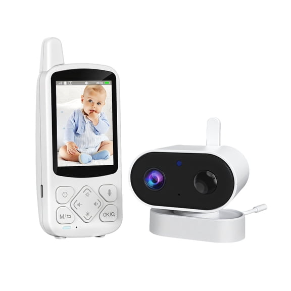 2.8 Screen Video Baby Monitor with Handheld Display for Family Nursery Checks, Another Room Viewing, Sleep Movement Follow Up and Daily Care