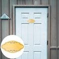 thumbnail image 1 of Minkissy 4pcs Golden 3D Embossment Doorplate Decorations for Various Residential Settings, 1 of 4