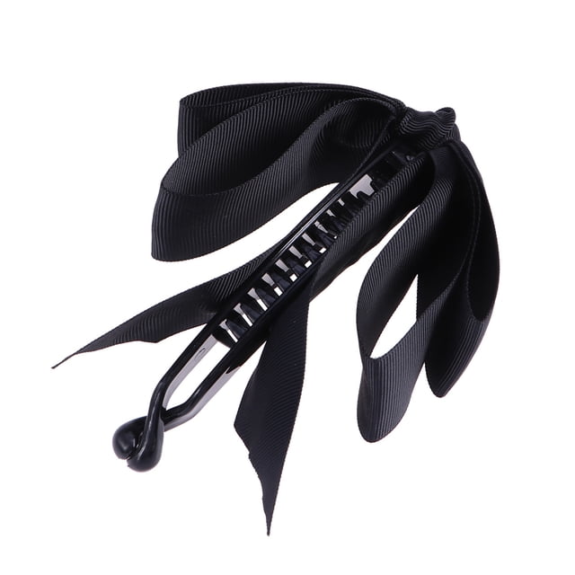 1 UNID CHOURAW CLILL CLILL THRES CAPAS CINTURÓN Cinta Cinta de la garra de la garra Barrette para las mujeres Chicas (Negro)