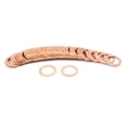thumbnail image 2 of 16mm Inner Dia Copper Washers Car Flat Sealing Gaskets Rings 50pcs, 2 of 3