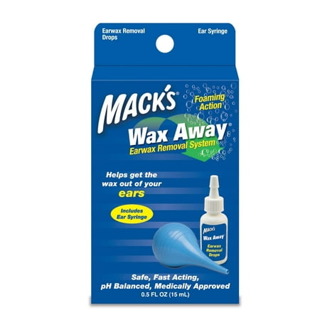 Mack's Wax Away Earwax Removal Aid (Best Ear Wax Removal Products)