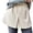 Beige, variant on Women Shirt Extension Skirt Blouse Underskirt Layered Fashion Versatile Tunic Top Extender Dresses, XL, Coffee