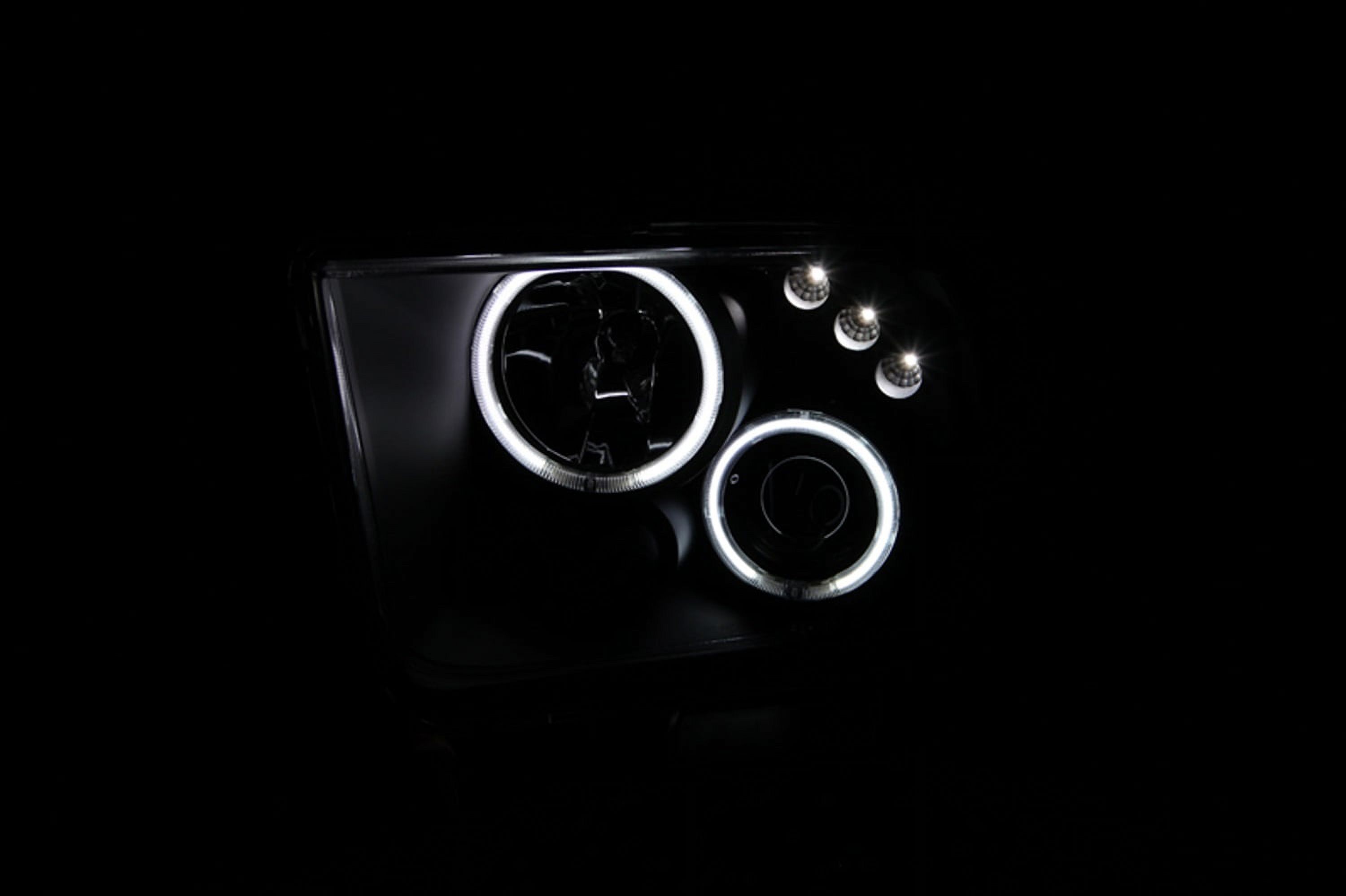 ANZO USA 121166 Projector Headlight Set w/Halo