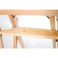 thumbnail image 4 of Filmcraft Studio Director's Chair, 18" Dining Height, Black Finish with Blue Canvas, 4 of 6