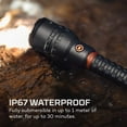 thumbnail image 6 of NEBO 12K Lumen USB-C Rechargeable Waterproof Flashlight with Built In Power Bank - Storm Gray, 6 of 7