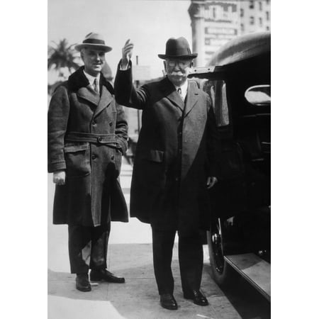 Edward L. Doheny After Being Aquitted Of Bribery Charges Connected To