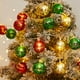 thumbnail image 5 of 6m Christmas LED Snowballs Trees Strings Lights Indoor Outdoor Decorative, 6m LED Snowball Strings, Waterproof Outdoor Christmas Decor, Fairy Lights for Garden Path, Foldable String Lights,, 5 of 9