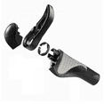 thumbnail image 5 of Yidarton Mountain Bike Ergonomic Handlebars Claw Handle Aluminum Alloy Grip (A Horn) 1 Pair, White, 5 of 7