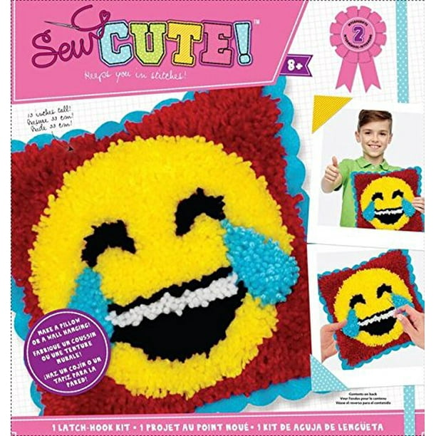 Colorbok 73732 Coudre Mignon Crochet Emoji Rire Larmes Crochet Crochet Kit
