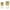 Gold Brushed Dome Solid Round S/2 16", 13"H, variant on DecMode 16", 13"H Brushed Dome Gold Metal Planter with Curved X-Shaped Bases (2 Count)