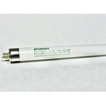 SYLVANIA T5 PENTRON ECOLOGIC Linear Fluorescent Tube Light Bulb, 14W, Dimmable, G5 Bi Pin Base, 1100 Lumens, 6500K, 85 CRI, Frosted 20988