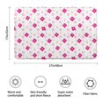 thumbnail image 3 of Pioneer Flower Floral Print Pattern Bathroom Rugs Mat, Non Slip Microfiber Bathroom Rug with Rubber Backing, Soft Mats for Bathroom Floor Tub Shower, 17"x27", 3 of 5