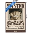 thumbnail image 3 of One Piece - Roronoa Zoro Three Wanted Poster Wall Poster, 14.725" x 22.375", 3 of 4