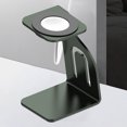thumbnail image 3 of Soporte Carga Aleación Aluminio Con Soporte Cargador Alfombrilla Goma Suave para Pantalla, 3 of 6