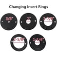 thumbnail image 3 of Router Table Insert Ring Set forAluminum Router Table Insert Plate - 5 Pack, 3 of 4