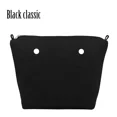 thumbnail image 1 of PU Nubuck Frosted Leather Waterproof Inner Lining Zipper Pocket for Obag Classic Mini Lining Insert for O BAG black classic, 1 of 6