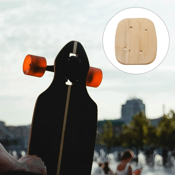 HONITANO 2Pack Rectangular Skateboard Decks with Maple and Bamboo Wood for Grip and Flexibility