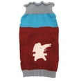 thumbnail image 4 of FunnyDogClothes Cozy Knit Pullover Acrylic Dog Sweater, Medium, Elephant, 4 of 7