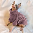 thumbnail image 6 of Hairless Cat Hoodie Hairless Cat Coat Sphynx Cat Hoodie Hairless Cat Sweater sphynx Hairless Cat Clothes Winter Coat, 6 of 9