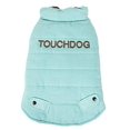 thumbnail image 4 of Touchdog JKTD9BRXL Manteau pour Animaux Réversible Isolé - Extra Grand - Bleu & Marron, 4 of 5