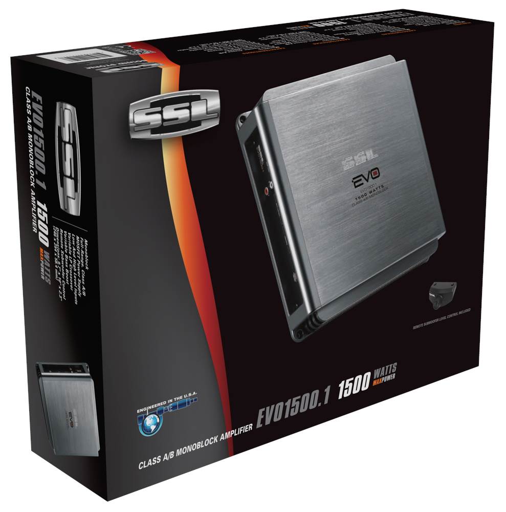 Car Amplifier Power Amp+Remote EVO15001 