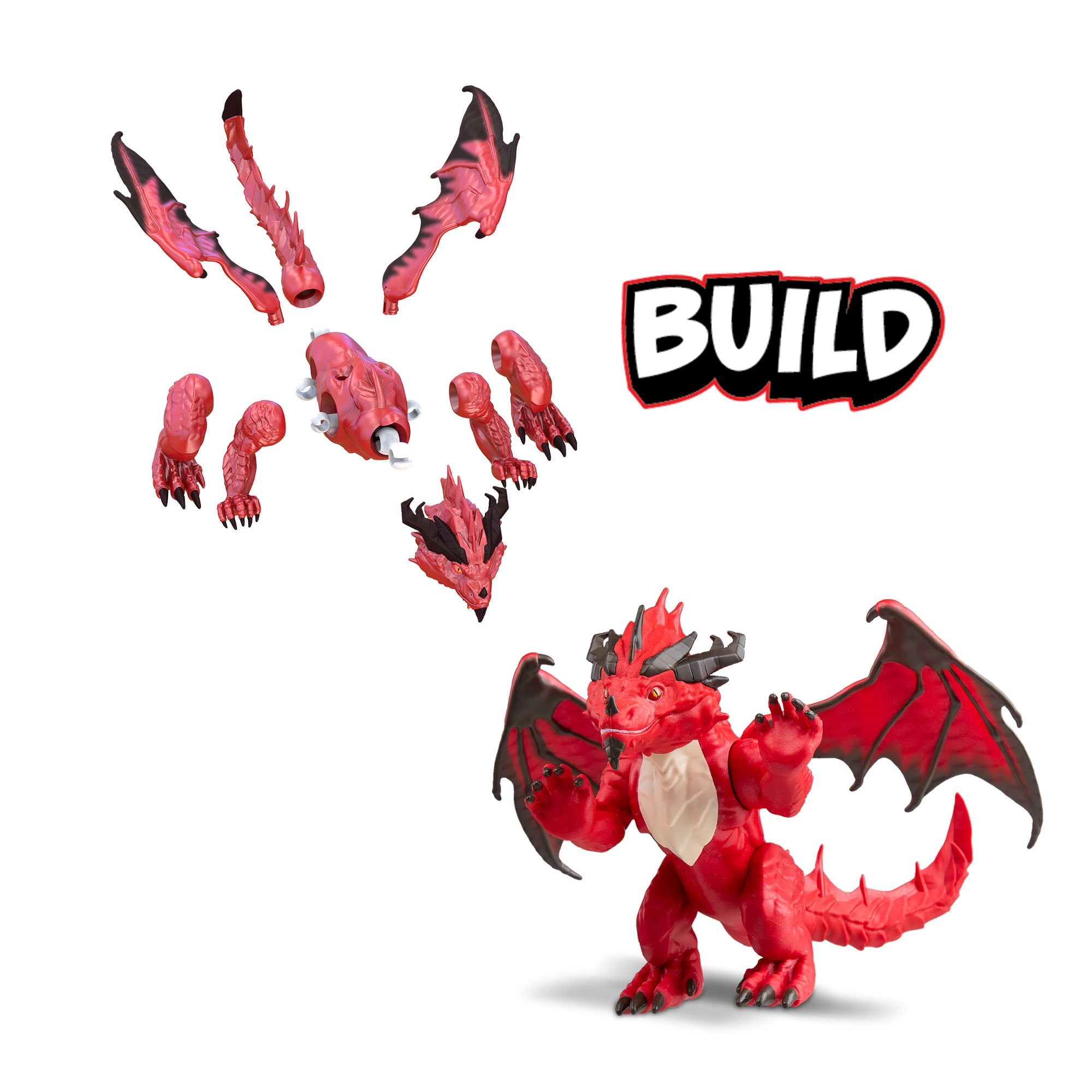 Dungeons & Dragons - Questers - Questers Red Dragon w/ Lava
