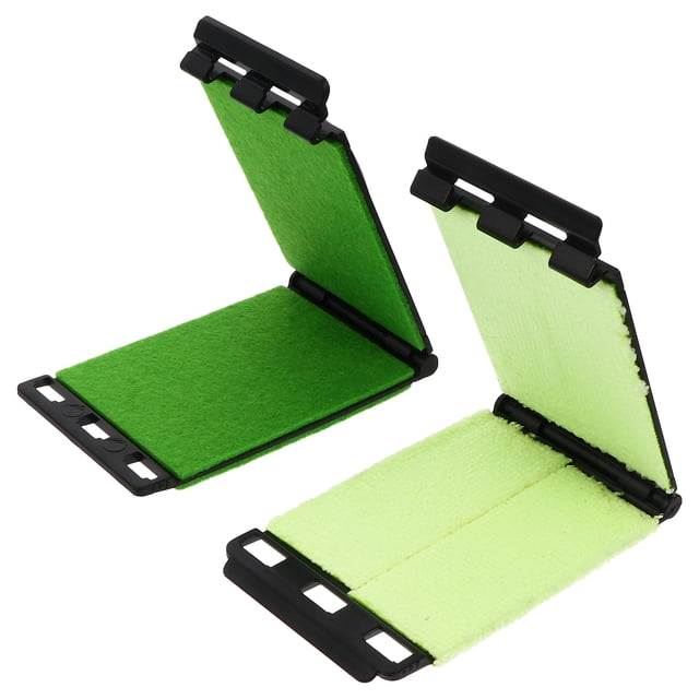 EeaseCA 2Pcs Useful Electric Guitar Bass Strings Scrubber Fingerboard Rub Cleaning Tool