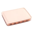 thumbnail image 1 of 1 Unid Titular de Almacenamiento Caja 24 Rejilla Huevos De Plástico Bandeja para el Hogar Refrigerador Organizador (Rosa), 1 of 6