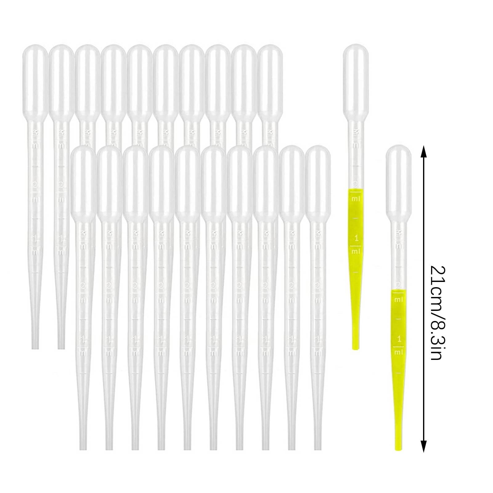 How Much Is 2ml In A Dropper Moveland 100PCS 1ml/2ml/3ml/5ml Disposable Plastic Transfer Pipettes