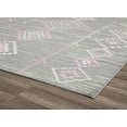 thumbnail image 4 of Soleil BR15E Native Blush Tribal Moroccan gray Area Rug, 5'x7', 4 of 9