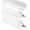 Plastic, variant on 10 Pieces 1-1/8 x 48Inch Wall Corner Protector Guards, Plastic Walls Edge Protector for Walls, Cabinet, Door Frame Protection,, Adhesive Tape Not Included