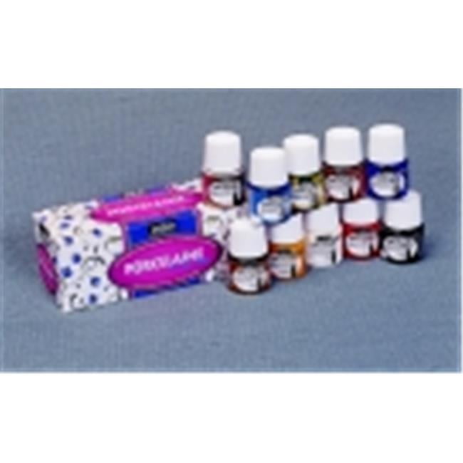Pebeo Porcelain 150 NonToxic Acrylic Paint Set 1.5 Oz. Set 10