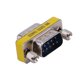 thumbnail image 5 of 2 uds DB9 macho a macho adaptador cambiador de género Serial RS232 acoplador recto, 5 of 8