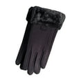 thumbnail image 1 of Women's Winter Warm Cycling Velvet Thickened Cold and Windproof Screen Gloves, 1 of 2