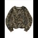thumbnail image 5 of Sudadera con Estampado de Camuflaje para Mujer, Larga, Estilo Vintage Y2K, Estilo Urbano Cuello Redondo L, 5 of 7