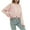 Pink, variant on Aoochasliy Womens Sweaters Clothes Pullover Cardigan Hole Butterfly Raglan Long Sleeve Knit Short Top